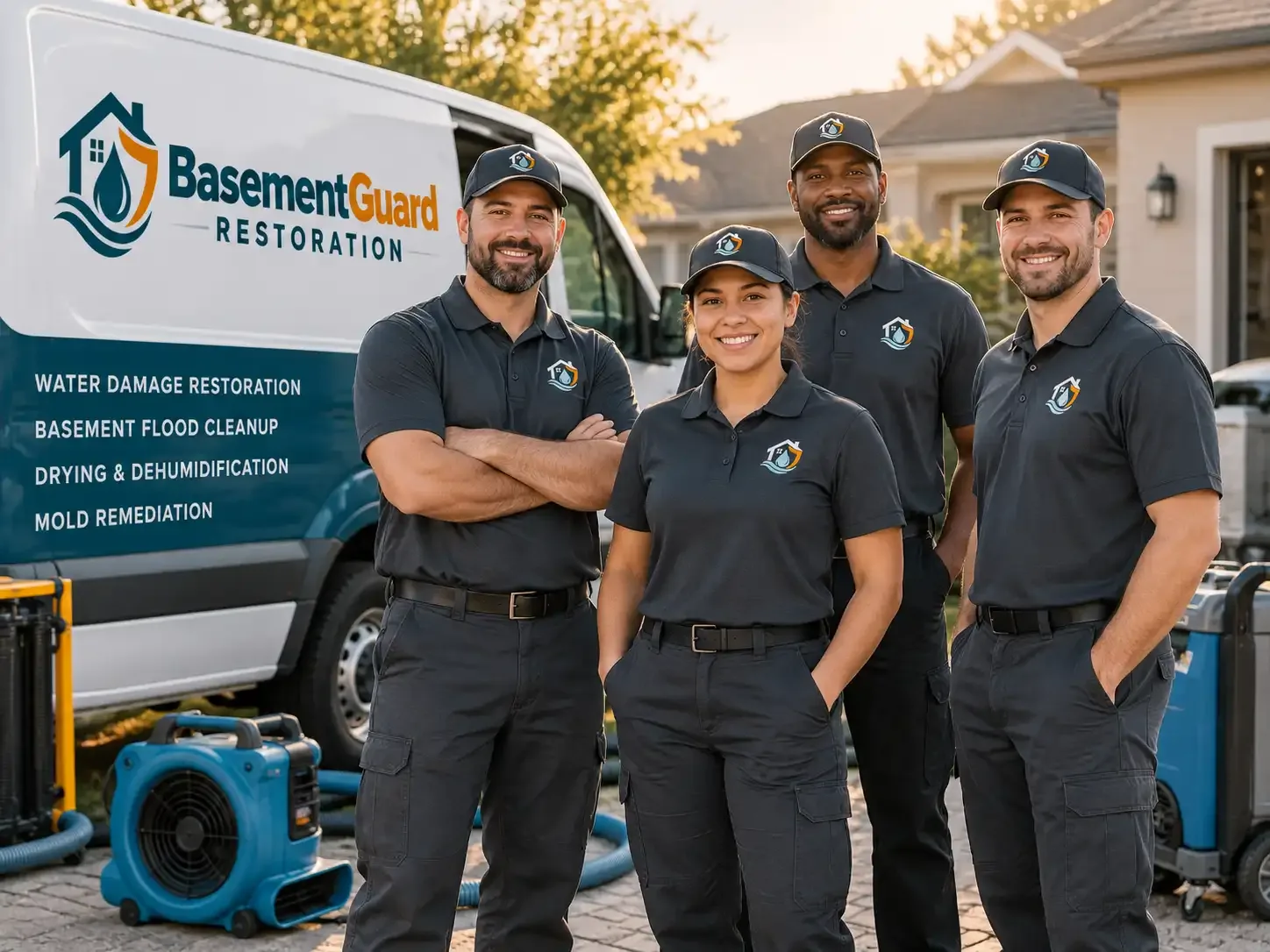 Basement Water Damage Restoration company in Herald, CA